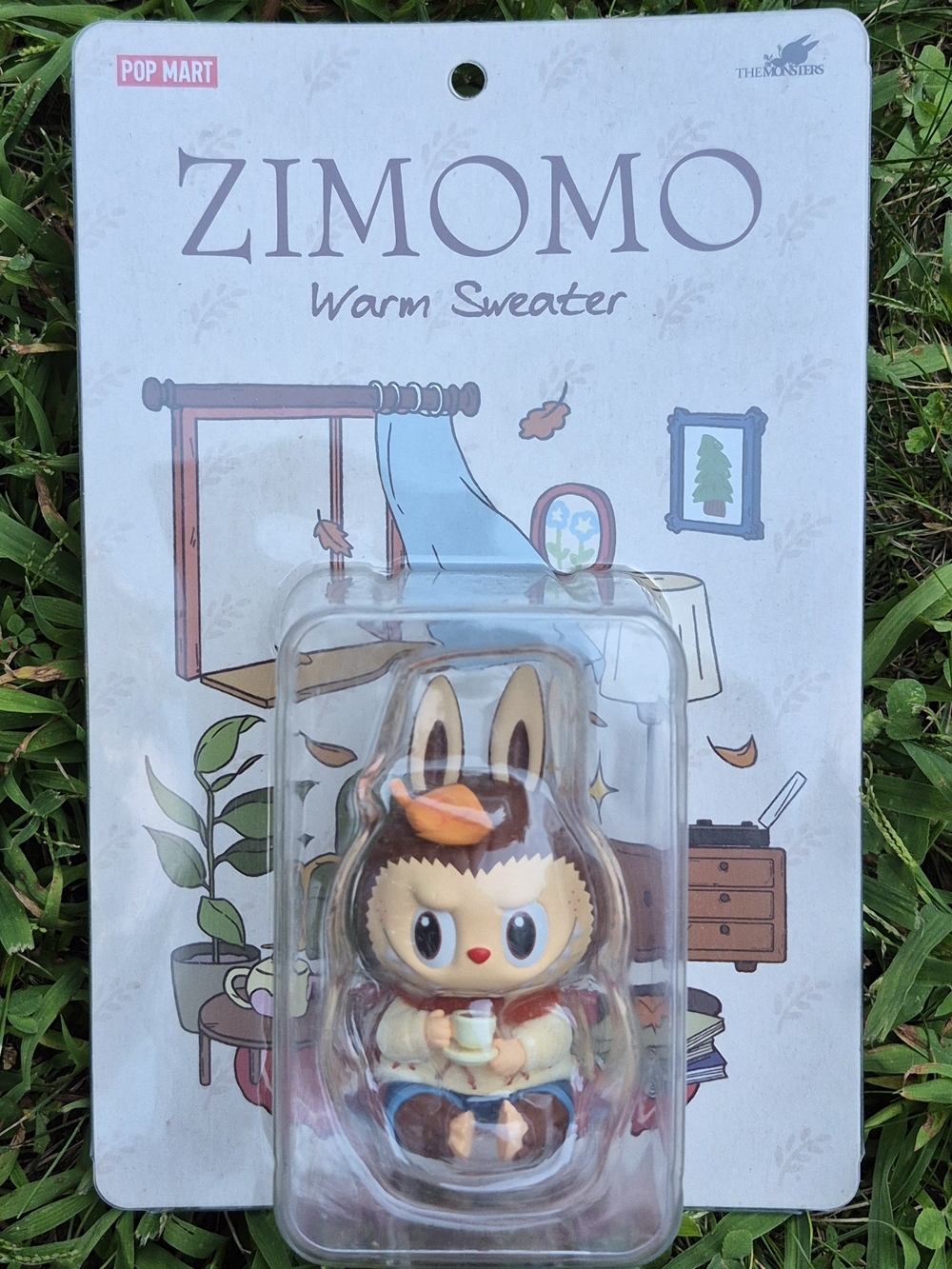 POPMART- Zimomo Warm Sweater hang-card Blister Pack